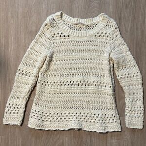Soft Surroundings Crochet Women's Sweater
